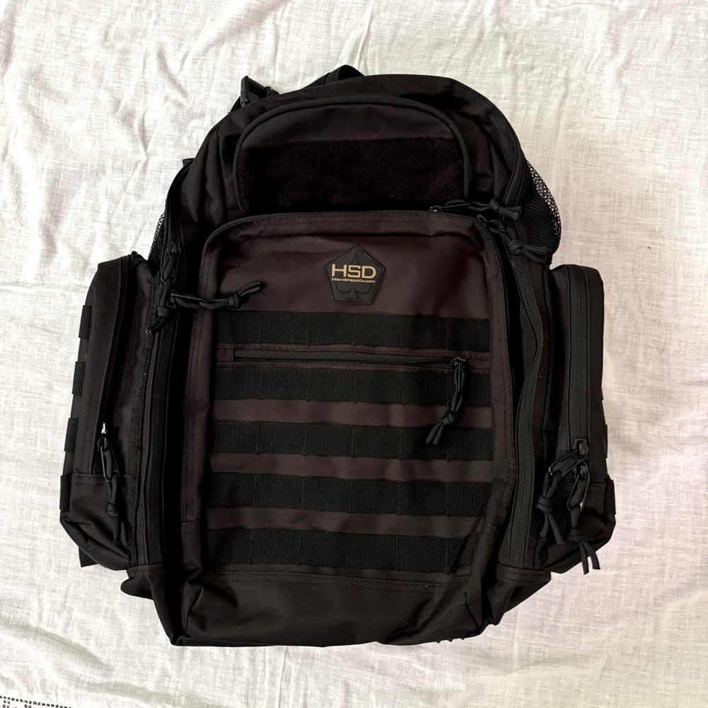 High Speed Daddy Tactical Grade HSD Diaper Bag Backpack